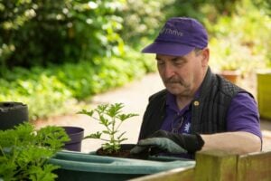 Elder-speaks to Thrive about the power of gardening, read the latest interview