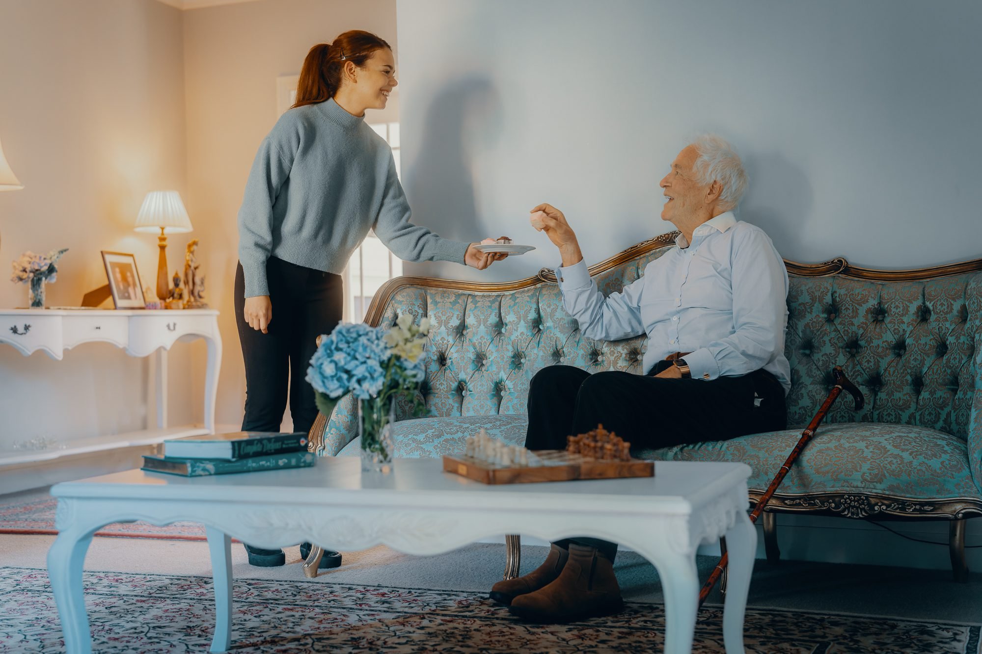 Think about whether your loved one wants to receive care in their own home or move into a residential care home facility.