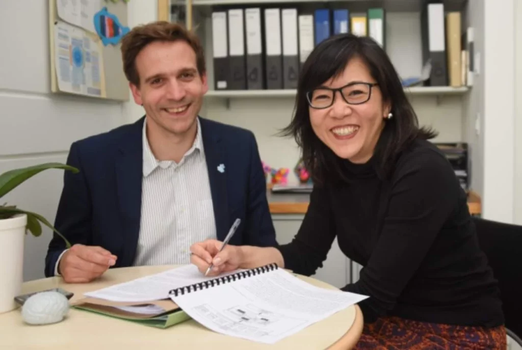 Professors Eneida Mioshi and Michael Hornberger who are working together, specialising in dementia research and care