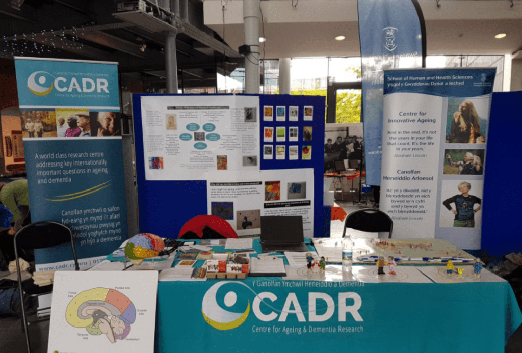 Martin Hyde’s Stand for The Centre for Ageing & Dementia Research