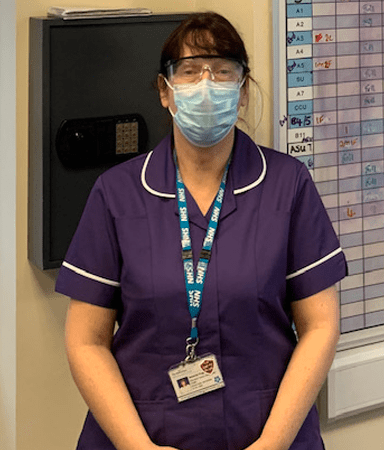 Amanda Pugh, Discharge Coordinator (Covid Support, Redeployed from Post Graduate Education) Fitzwilliam Ward